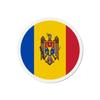 Aimant Rond - Moldavie - 6 Cm - 50 Pièces - Multicolore - Mixte