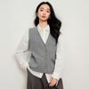 Women's V-Neck Knitted Vest