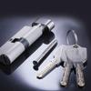 Door Cylinder 120mm Security for 70mm Thickness Door Lock Cylinder Interior Bedroom Living Lock Handle 3 Pcs Brass Key