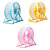 Pet Hamster Exercise Running Wheel with Stand Playing Supplies Cage Toy Gerbils Hamster Running Jogging Toy