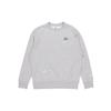 Contrast Logo Crew Neck Pullover Sweatshirt Men Sweatshirt Grey DJ6915-063