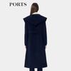PORTS Women's 2023 Autumn/Winter Wool Coat
