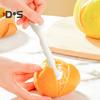 Orange Peeler Tool Easy Peel Citrus Peeler Stainless Steel Triangular-Blade Zigzag-Shovel Peeler Gadget for Oranges Lemons Grapefruits