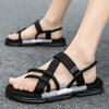 New Men Sandals New Fashion Casual Men Flat Sandals Beach Comfortable Flip-flops Water Shoes For Men Non-slip House Flats