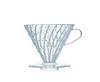 HARIO V60 03 Transparent Coffee for Cups Dripper, Clear, 1-6 (VD-03T)