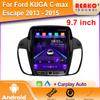 Multimedia Player Head Unit For Ford KUGA C-max Escape 2013 2014 2015 Car Radio Android Auto Carplay GPS Navigation 2din DVD