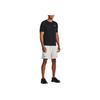 Under Armour Vanish Logo Print Woven Polyester Fitted Mid-Rise Sports Shorts Men Shorts Clay-White 1373718-114