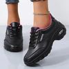 Fashion Plateforme High Sole Sneakers High Top Summer Woman Shoes Summer Woman Boots Sports Wide Fit Holiday Team Seasonal Cosplay