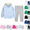 Children's Suit Boys And Girls Winter Long Sleeve  Hoodie Pants Sports Suit