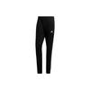 Striped Logo Print Elastic Loose Sweatpants Men Bottoms Black DM3127
