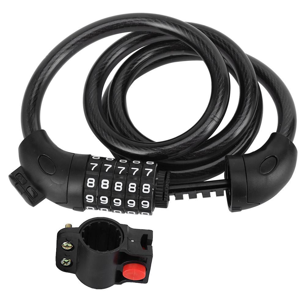 Bike Lock Electric Mountain Bicycle Fixed Portable Antitheft Strip Lock Coded Lock