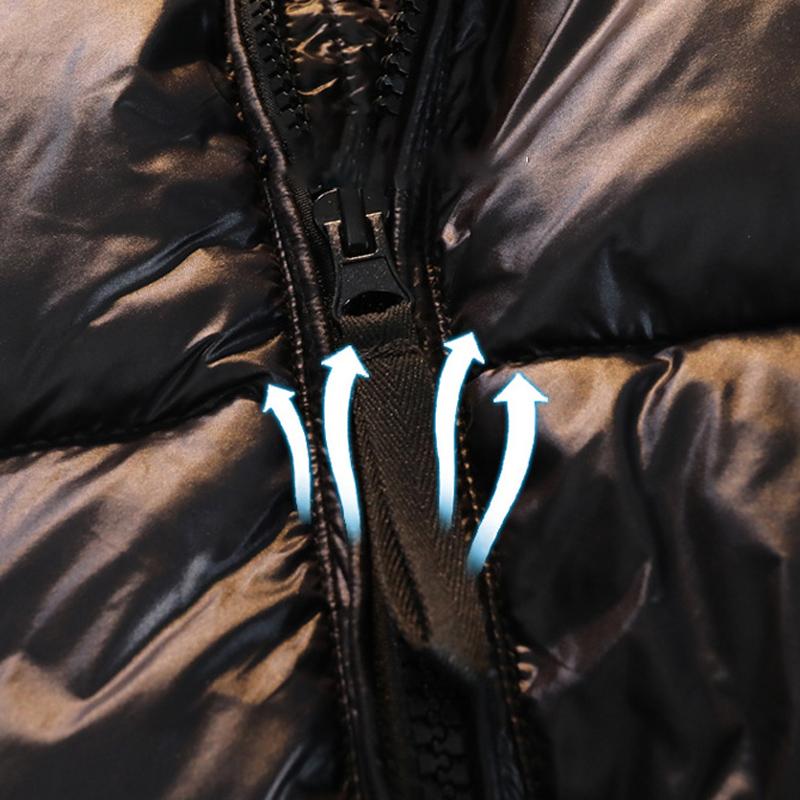 Winter Men Fashion Warm Parkas Jacket Coat Men Hat Waterproof Thick Fleece Parka Men Casual Detachable Windproof Parkas Man