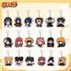 Anime Naruto Acrylic Keychain Accessaries Uzumaki Naruto Cartoon Keyring
