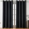 Shaoxing Curtain Fabric Curtain Solid Color High Precision Full Blackout Curtain Finished Black