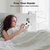 Lazy Phone Holder Flexible Gooseneck Mount Clamp Stand for iPhone Anroid Cellphone Bed Desk Phone Holder 360° Mobile Phone Clip