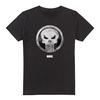 The Punisher Mens Worn Skull T-Shirt