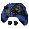 PlayVital Mountain Range Edition Silicone Cover for Xbox Elite Wireless Controller Series 2 Elite Series 2 with Thumb Grips Blue Black & Core,