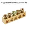 Conductor Brass High Power Splitter High Power Wire Connector Quick Terminal Block  Electrical