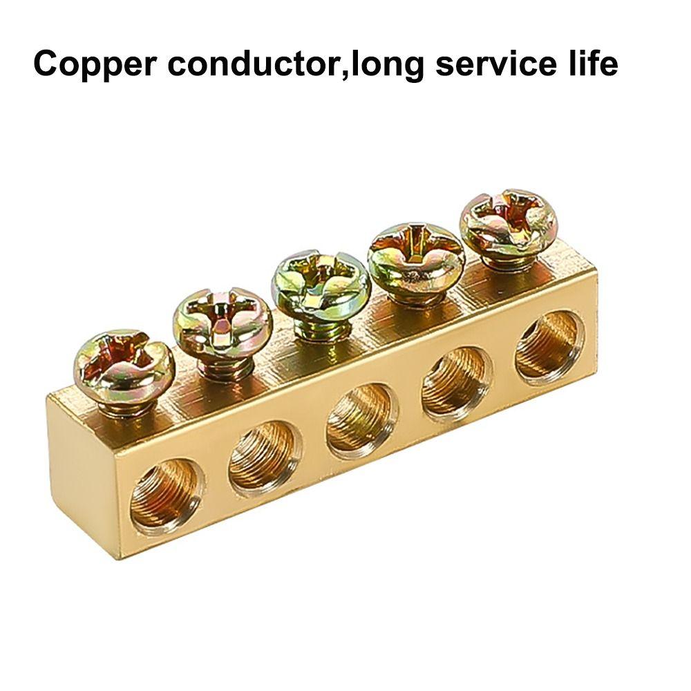 Conductor Brass High Power Splitter High Power Wire Connector Quick Terminal Block Electrical