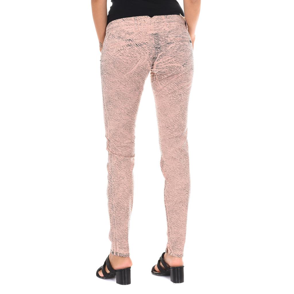 Women's Long Trousers with Slim Fit Hems 70DBF0585-R216