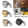 Door for Mailbox Box Lock Code Drawer Lock 3 Digit Combination Password 20mm Smart Cam Code Lock