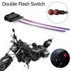 Motorcycles Accessories Modification Signal Lamp Double Flash Switch Emergency Light Flash Button