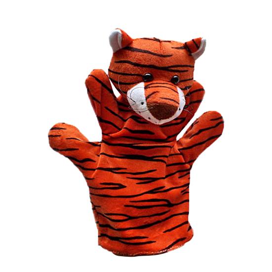 Funny Hand Puppet Toy Adorable Appearance Stuffed Animal Doll