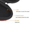 PATIKIL Table Tennis Racket Case Table Tennis Paddle Case Hard Cover Container Bag Gourd Shape for Sports Accessories Shine Orange