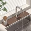 Multifunction Non-Slip Absorbent Pad Splash Sink Splash Mats  Kitchen Bathroom Supplies