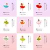 50PCS Ballet Dancing Girl Stickers, Cute Cartoon Decals for Luggage, Car & Decoration