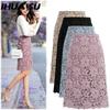 Women's Fashion Casual Solid Color Print Summer Spring Skirt