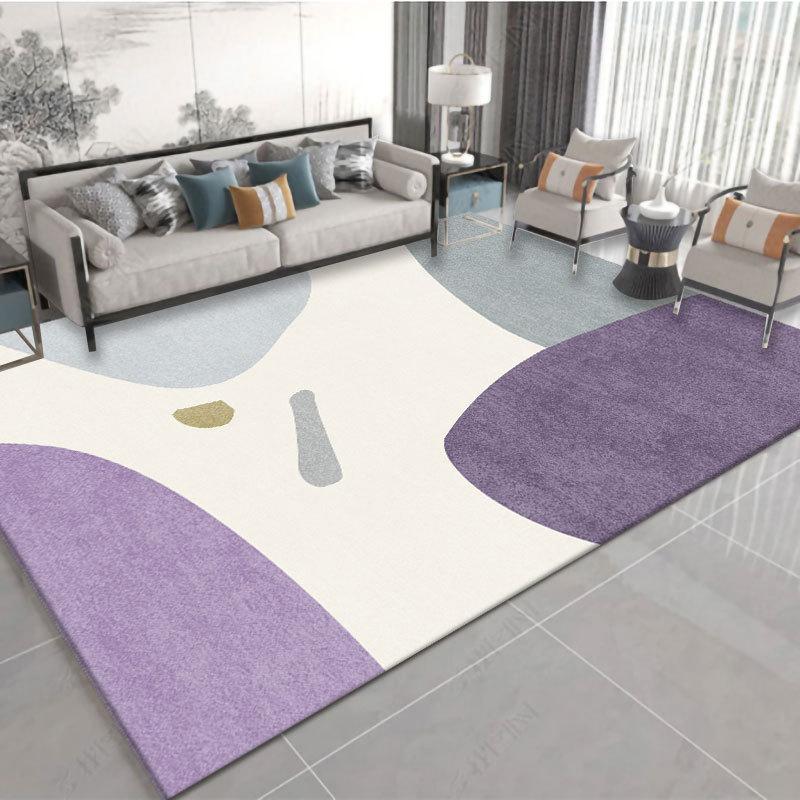 Modern Abstract Patterned Large Area Carpet for Living Room Bedroom Decor Non-Slip Soft Floor Carpets Home Decor