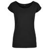 Womens/Ladies Wide Neck T-Shirt