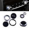 Car Air Conditioning Switch Climate Control AC Volume Audio-Tune Knob Cover Ring Button Trim for F10 F07 F02 61319393931