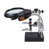 LED Lighted Helping Hands Station Welding LED Magnifier for Jewelry Making Soldering Assembly Repair Tool Sturdy Durable