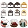 Mini Ultra-small Tri-glide Buckle Doll Bags Accessories Pattern Belt Buttons Diy Dolls Buckles