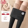 LangSha Women's 800g Lamb Wool Lined Winter Thermal Leggings