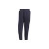 Logo Embroidered Cropped Casual Pants Men Bottoms Navy HK4587