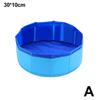Foldable Dog Bath Swimming Pool Cat Pool Toy With Fish-Water Endless Self Play Interactive Cat Toys Pet Cleaning Water Basin
