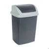 MAUL Poubelle MAULswing 24 L Plastique 27 X 33 X 59 Cm Gris Foncé