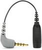 VECASDEN Rode SC4 TRS To TRRS Microphone Cable 3 Inch 3.5mm Adapter,