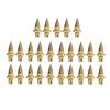 25Pcs Wheel Rim Rivet Nut Stylish Look Easy Installation Spike Wheel Rim Lip Rivet Nut for Wheels