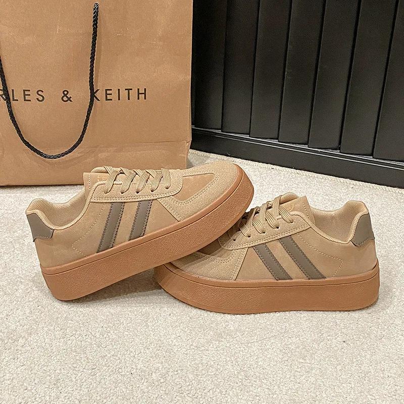 Fashion Fashion Casual New Designer Luxury Board Shoes for Women Spring Autumn Increase Platform Sneakers Woman Korean Zapatos De Mujer