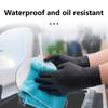 Black Nitrile Disposable Gloves Non-Medical for Cleaning,Painting,Pet Bathing Painting Gloves Household Cleaning Nitrile Gloves