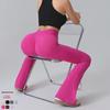 "Women's High-Waist Quick-Dry Yoga Flared Pants with Hip-Lifting Design"
