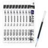Zebra Gel Ballpoint Pen Refills Sarasa Refills Blue Black 10 Pcs JF-0.3 B-RJF3-FB