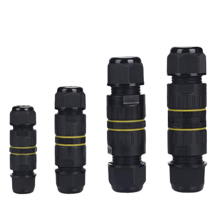 M20 IP68 3-Pin Flame Retardant Waterproof Dustproof Terminal Block Connector for Lighting Electronics.