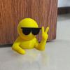 Sunglasses Man Decorative Door Stopper Wedge 3D Printed Anti-slip Windproof No Drilling Anti-collision Carpet Tile Concrete Wooden Floor Doorstop
