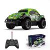 New 1:24 Full Scale LED Light Off-Road Jeep Remote Control Car 10km/h Battery Controlled Children's Toy Car Boy Gift Anti-Fall Anti-Collision