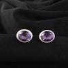 Iolite Gemstone 925 Sterling Silver Jewelry Handmade Stud Earrings 0.5"For Women EE-178-12